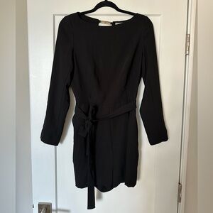 H&M Elegant Black Backless Dress